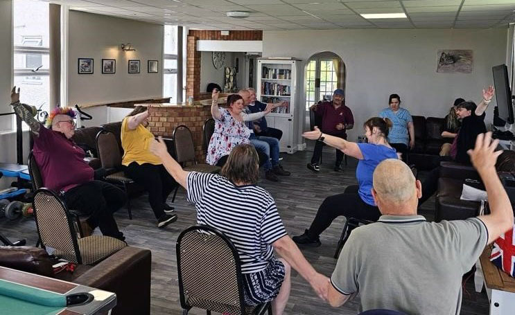 Chair-based exercises get people moving across Lincolnshire