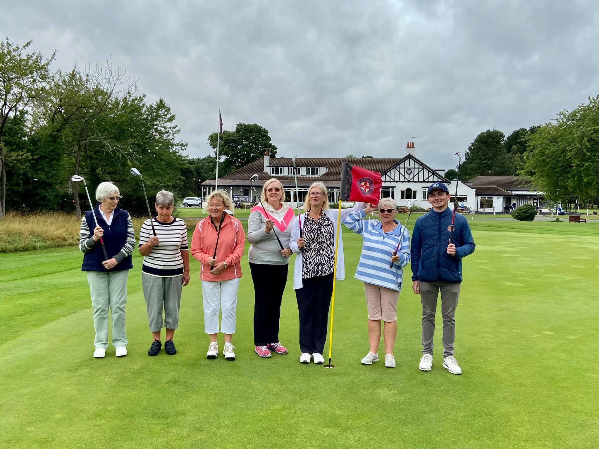 Elms Retirement Village TIF funded golf sessions with Lincoln Golf