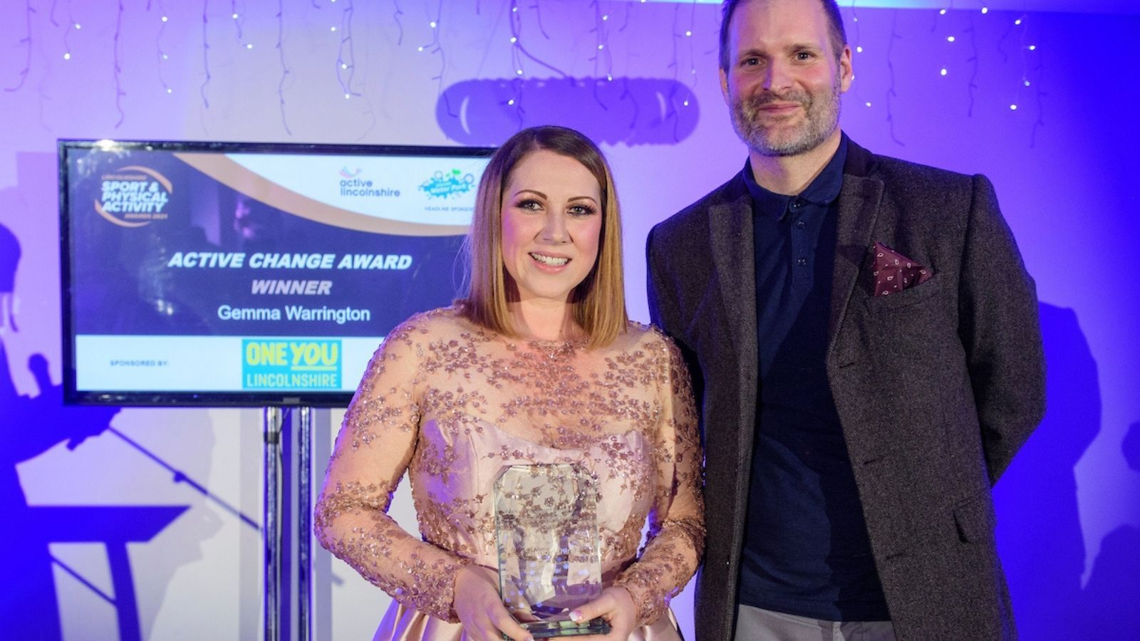 Lincolnshire's Active Change Award Winner, Gemma Warrington