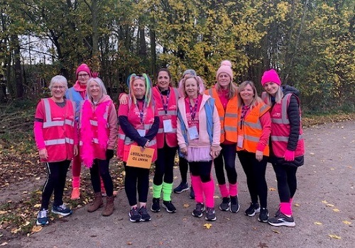 Members of Pink Ladies Running Club