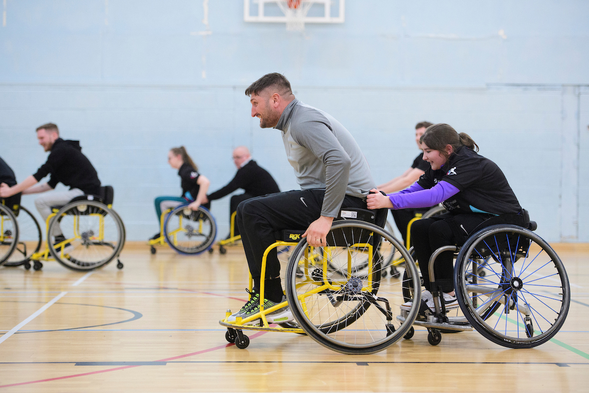 Together Fund Grant to support delivery of Wheelchair Basketball sessions
